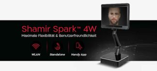 Das neue Videozentriergerät von Shamir wird kabellos: Shamir Spark™ 4W