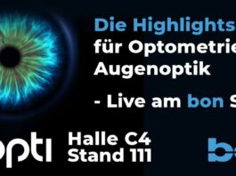bon präsentiert auf der opti spannende Technologien aus Optometrie und Augenoptik