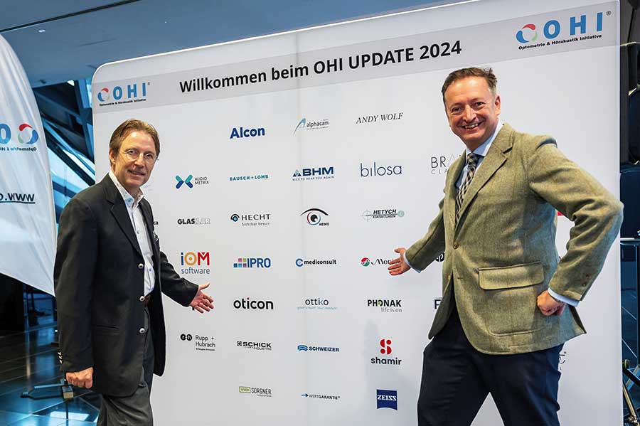 Walter Gutstein und Harald Belyus freuen sich über 40 Aussteller am OHI UPDATE 2024